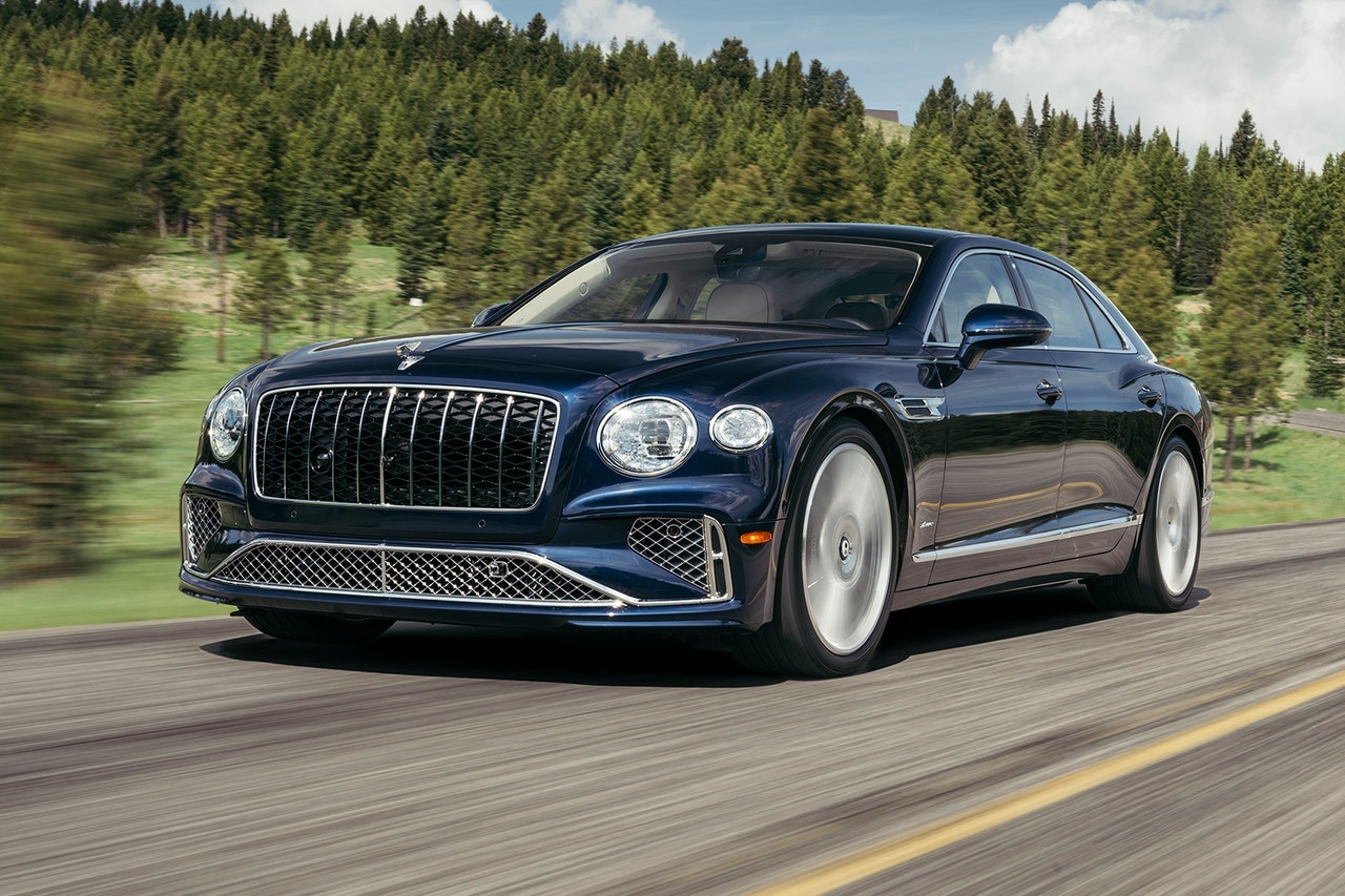 2025 Bentley Flying Spur on the road
