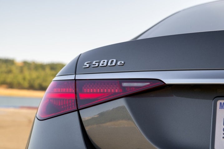 2025 Mercedes-Benz S 580e badge