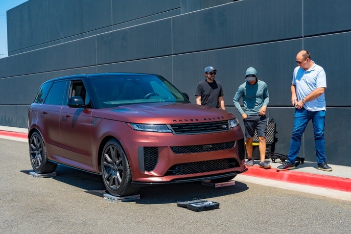 2025 Range Rover Sport SV being tested