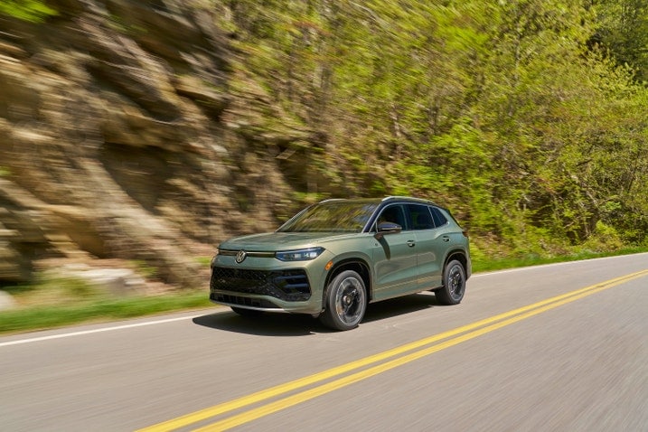 2025 Volkswagen Tiguan driving