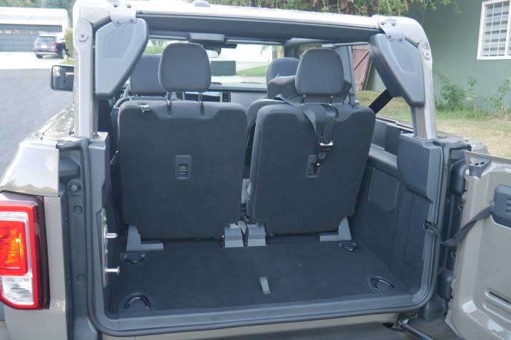 Ford Bronco 2-Door Cargo Area