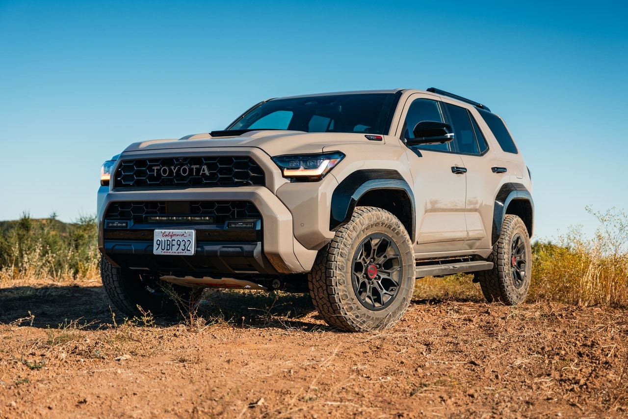 2025 Toyota 4Runner TRD Pro Exterior Front 3/4 Off-Road