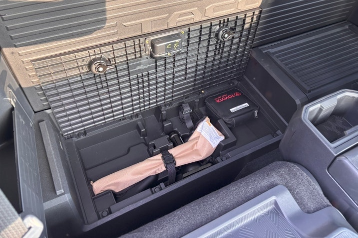 Toyota Tacoma Xtracab passenger side rear bin
