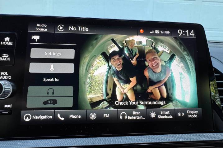 2025 Honda Odyssey Rear Camera