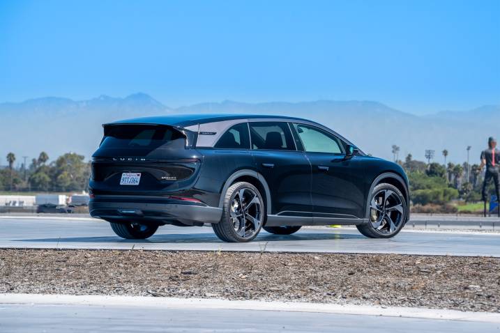 2026 Lucid Gravity Grand Touring parked
