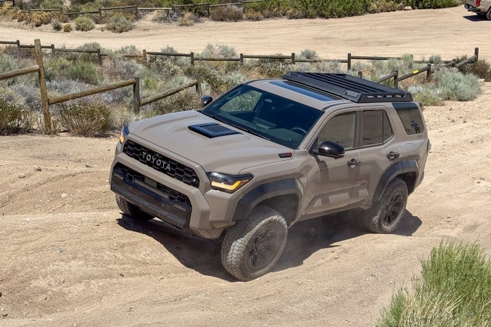 2025 Toyota 4Runner TRD Pro hillclimb