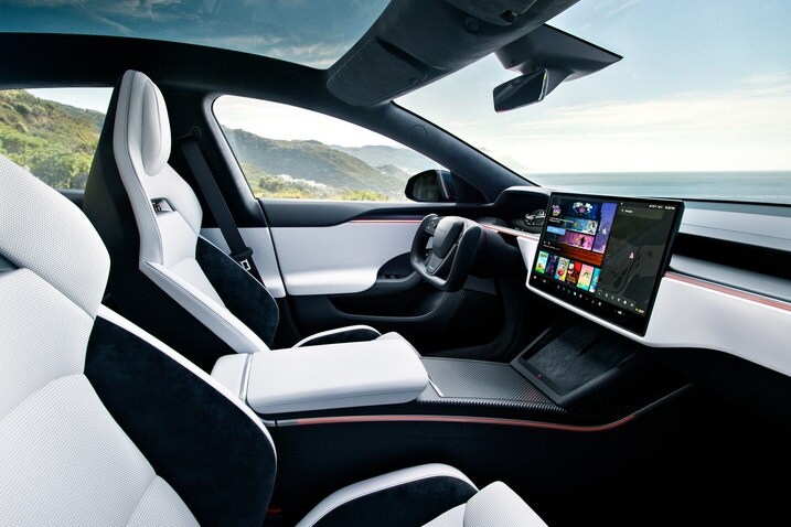 Tesla Model S interior