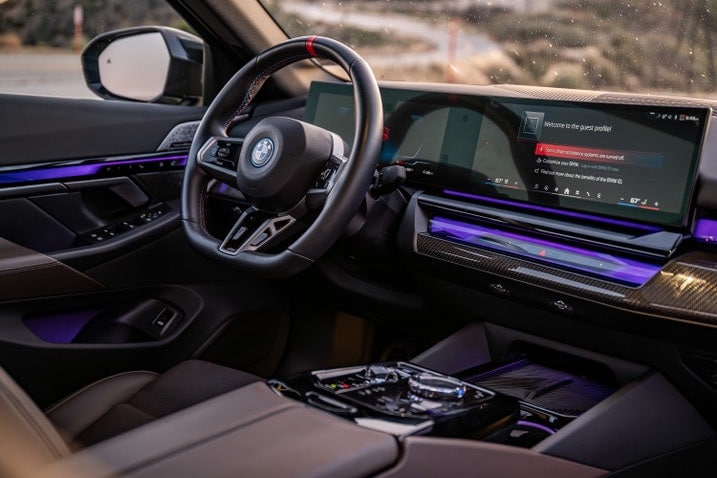 2025 BMW i5 M60 interior