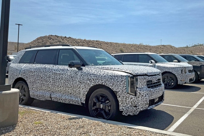 2026 Kia Telluride spy shot