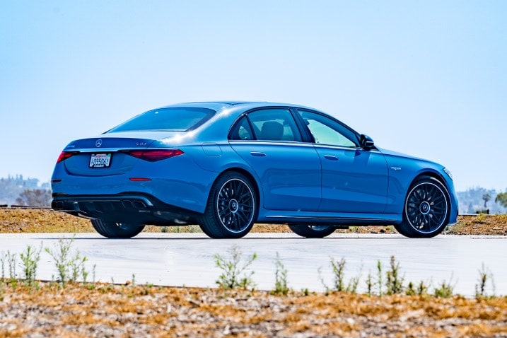 2024 Mercedes-AMG S 63 E Performance rear 3/4