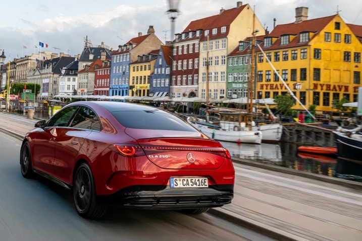 2026 Mercedes-Benz CLA driving