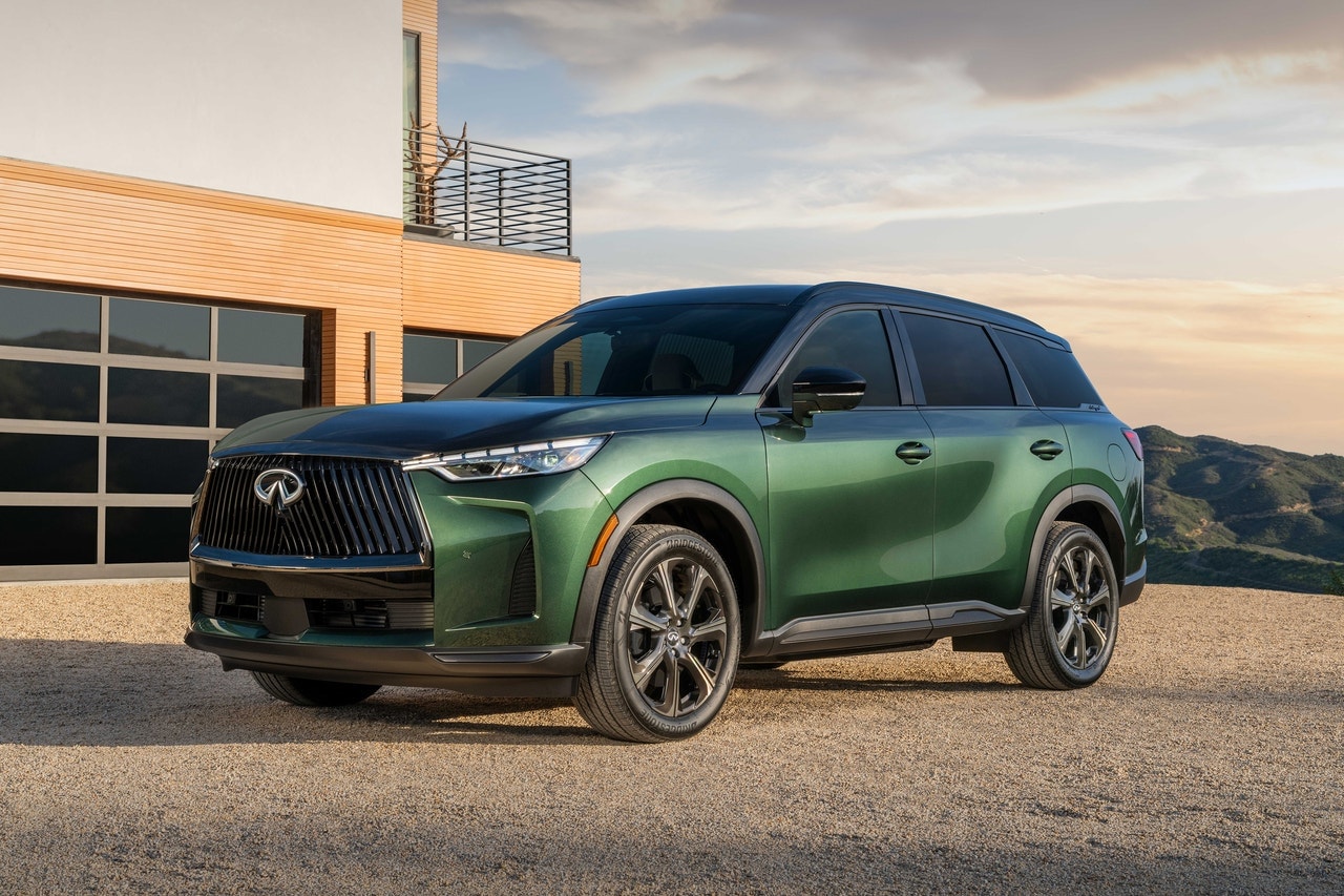2026 Infiniti QX60 front 3/4