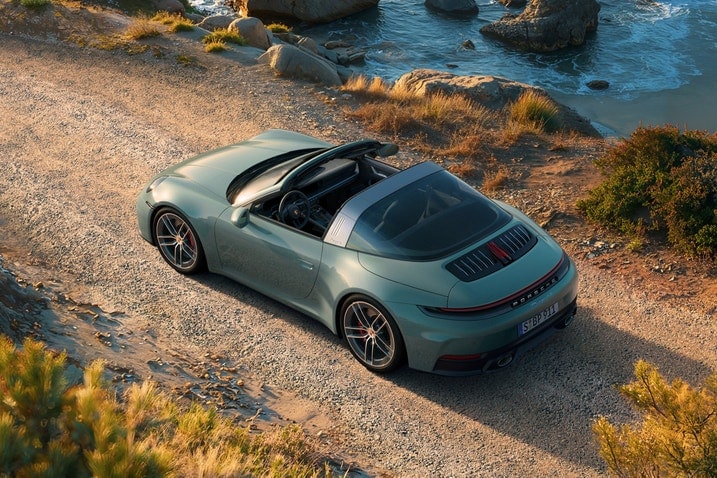 2026 Porsche 911 Targa 4S above