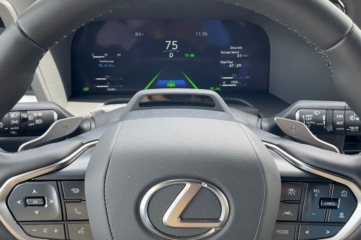 2024 Lexus GX 550 dashboard