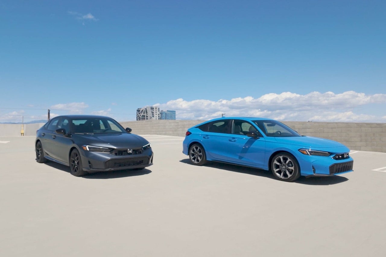 2025 Honda Civic front 3/4