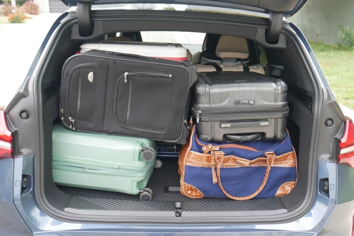BMW X3 cargo test