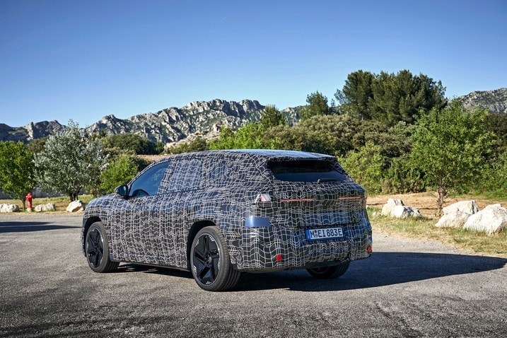 2026 BMW iX3 Prototype driving