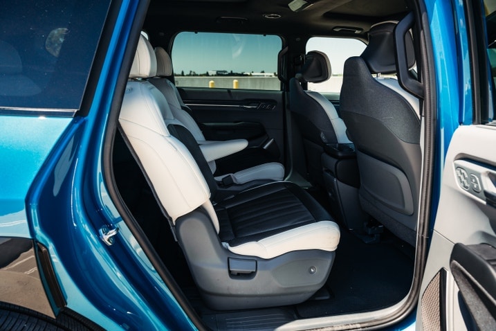 2024 Kia EV9 GT-Line second-row seats