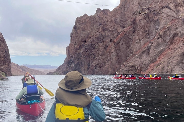 2024 Lexus GX 550 canoe trip on the river