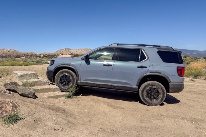 2026 Honda Passport TrailSport action