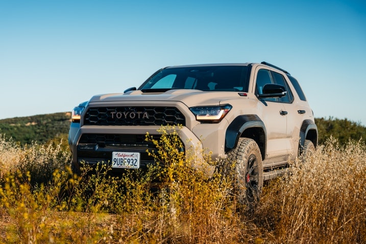 2025 Toyota 4Runner TRD Pro Exterior front 3/4 off-road 