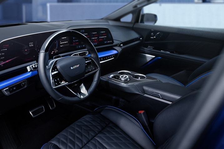 2026 Cadillac Optiq V dashboard