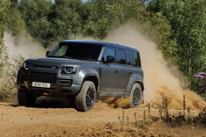 2026 Land Rover Defender action