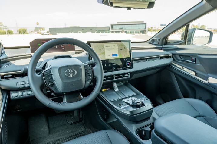 2026 Toyota bZ dashboard