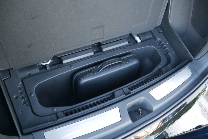 Cadillac Optiq underfloor storage bin
