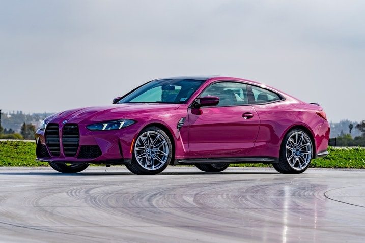 2025 BMW M4 front 3/4