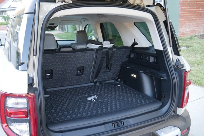 Ford Bronco Sport open cargo area