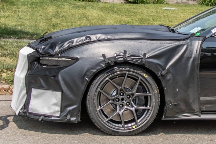 2026 Ford Mustang Shelby GT500 spy shots