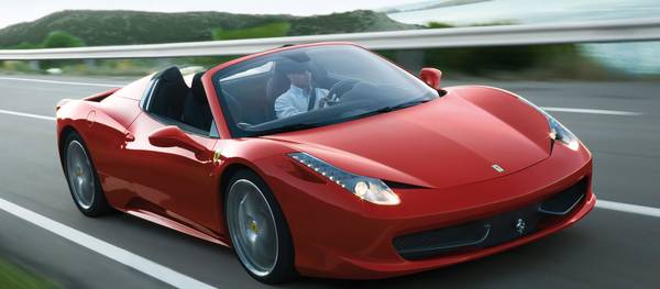 2012 Ferrari 458 Italia Spider Convertible