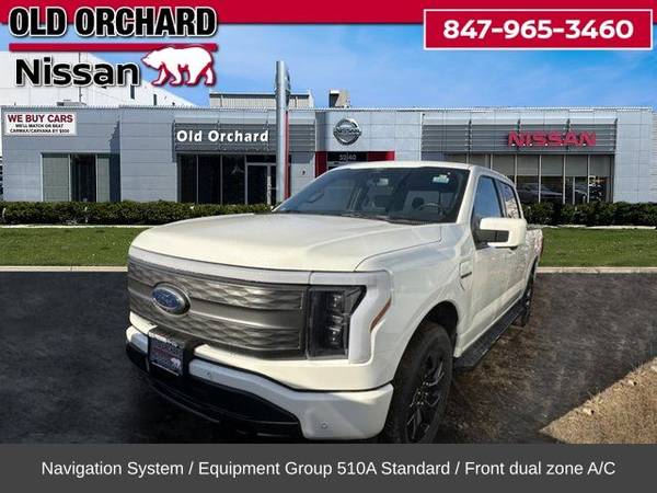 Ford F-150 Lightning with VIN: 1FTVW1EL4NWG12168