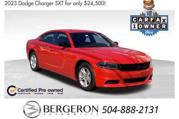 Certified 2023 Dodge Charger SXT