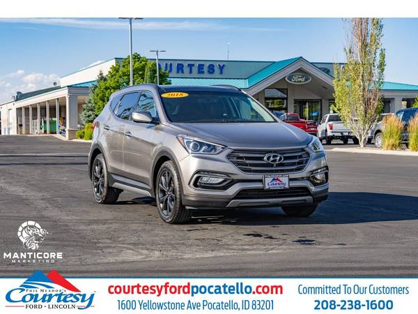 Hyundai Santa Fe Sport with VIN: 5NMZWDLA2JH087676