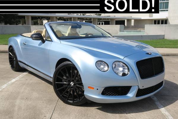 2014 Bentley Continental GTC V8 Convertible