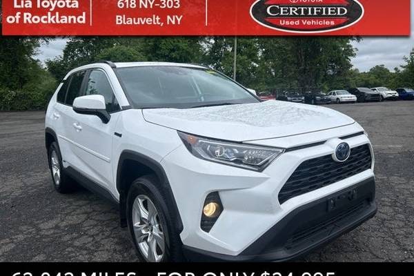 Certified 2020 Toyota RAV4 Hybrid XLE
