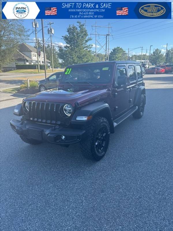 Jeep Wrangler with VIN: 1C4HJXDN0MW595384