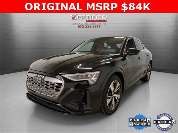 Audi Q8 Sportback e-tron with VIN: WA1CAAGE2RB022420