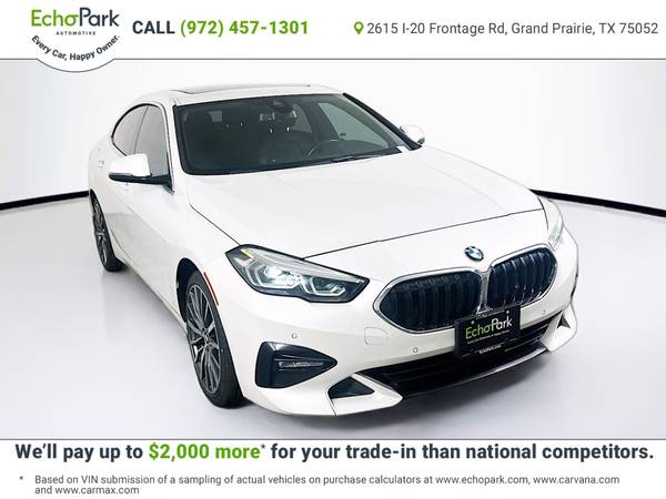 BMW 2 Series Gran Coupe with VIN: WBA53AK01M7J34414