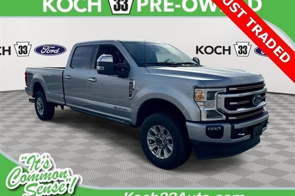 Certified 2021 Ford F-350 Super Duty Platinum Diesel Crew Cab