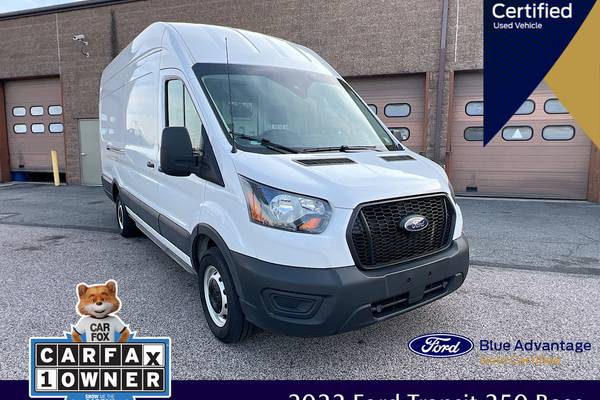 Certified 2022 Ford Transit Cargo Van 250 High Roof