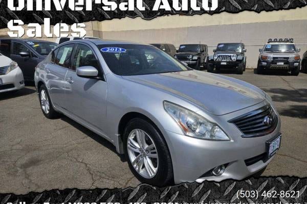 2013 INFINITI G Sedan G37x