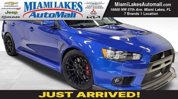 Mitsubishi Lancer Evolution with VIN: JA32W8FV8FU025057