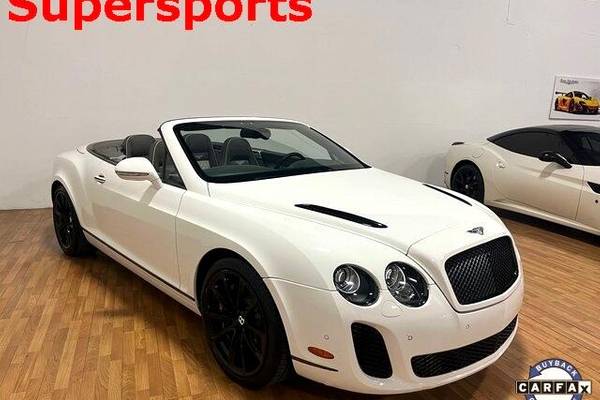2011 Bentley Continental Supersports Convertible Base