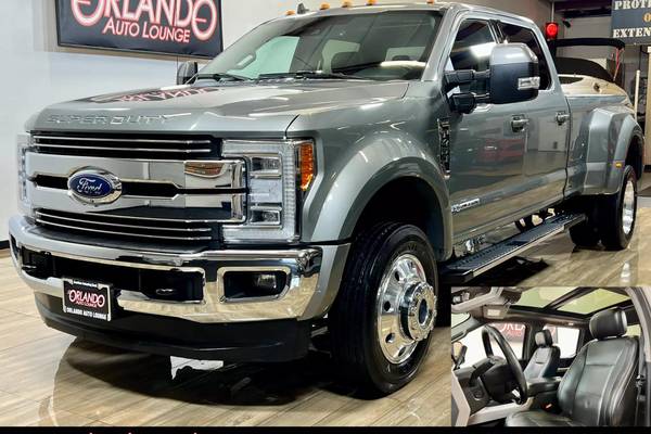 Certified 2019 Ford F-450 Super Duty King Ranch Diesel Crew Cab