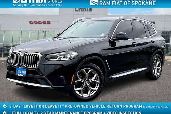 BMW X3 with VIN: 5UX43DP04N9K62711