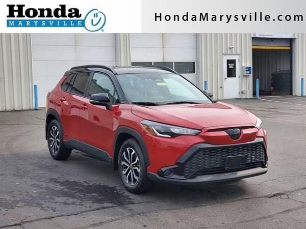 Toyota Corolla Cross Hybrid with VIN: 7MUFBABG3PV008563