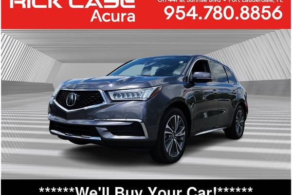 Certified 2019 Acura MDX Technology Package
